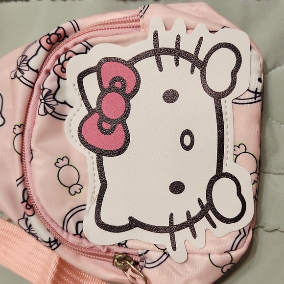 HELLO KITTY Sanrio Girls NWOT shoulder backpack - Picture 2 of 4